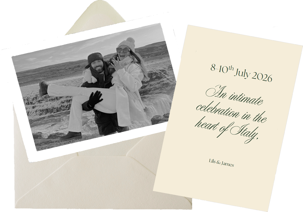 Postcard composition
